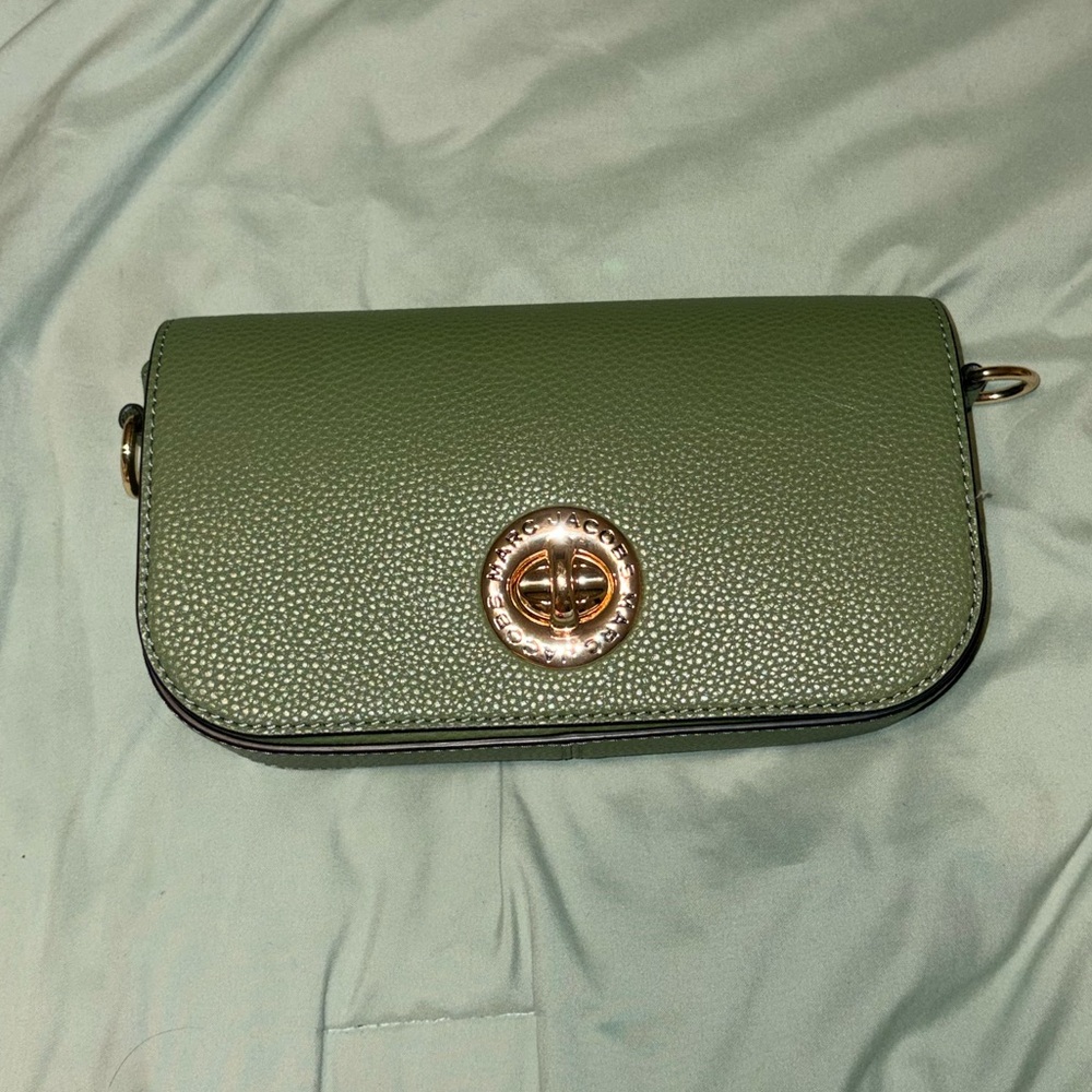 Green leather MARC JACOBS Crossbody